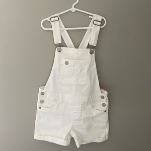 Justice size 10 white shorts